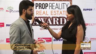 PROPREALITY REAL ESTATE AWARD SHOW:- An Interview of MR. PARTH TAILOR, SANGINI GROUP, SURAT.