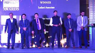 Winner of Prop Reality Real Estate Awards 2017- LADANI ASSOCIATE, RAJKOT.