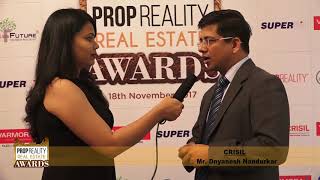 AT PROPREALITY REAL ESTATE AWARD SHOW, An Interview of MR. DNYANESH NANDURKAR.