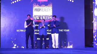 Winner of Prop Reality Real Estate Awards 2017- SHIVALIK LEGACY, SHIVALIK GROUP, AHMEDABAD